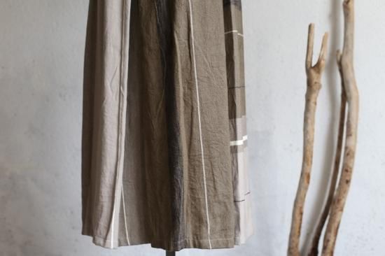 tamaki niime 玉木新雌 only one powan skirt LONG cotton 100 tamaki niime 玉木新雌 only one powan skirt LONG cotton 100