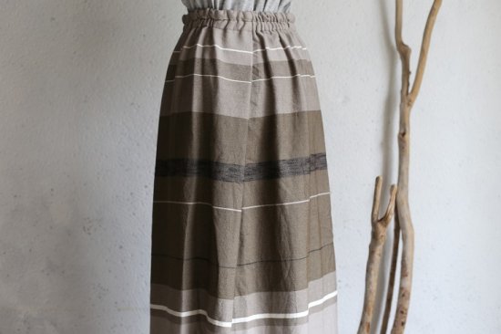 tamaki niime 玉木新雌 only one powan skirt LONG cotton 100% PSL C13 オンリーワン  ポワンスカート ロング コットン100%【送料無料】