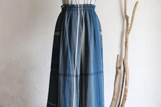 tamaki niime 玉木新雌 only one powan skirt LONG cotton 100 tamaki niime 玉木新雌 only one powan skirt LONG cotton 100