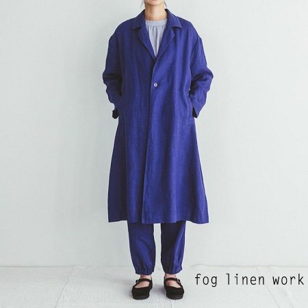 fog linen work(フォグリネンワーク) 23 spring 春夏 ヒナ コート 