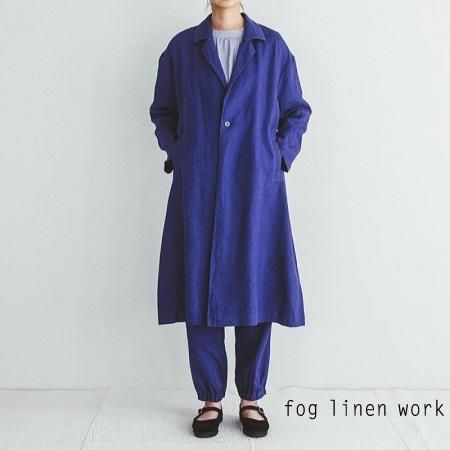 fog linen work(フォグリネンワーク) 23 spring 春夏 ヒナ コート ...