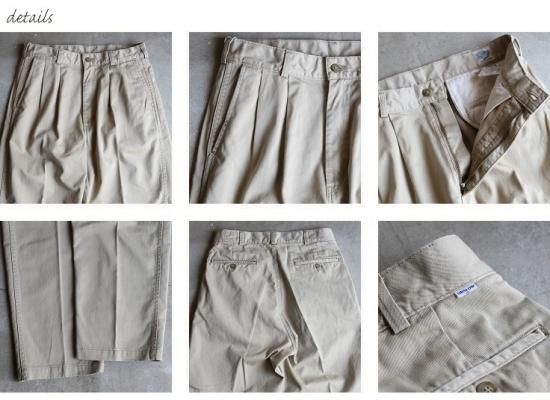 NTN - BETA 2-TUCK TROUSERS / ベータ ツータック トラウザーズ