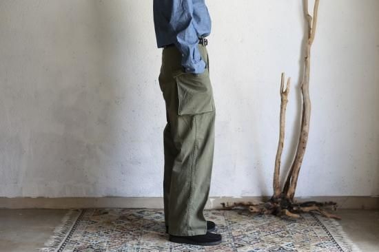 orslow】 U.S ARMY 2 POCKET CARGO (UNISEX) ARMY GREEN