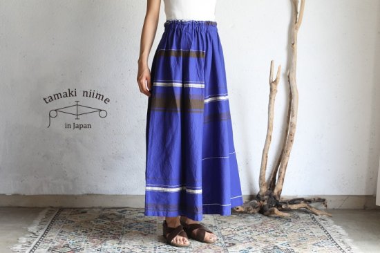 tamaki niime 玉木新雌 only one wide pants LONG cotton 100% WPL28