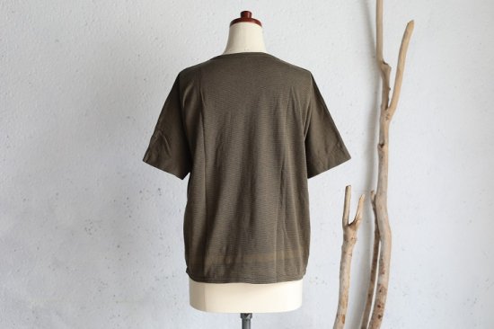 tamaki niime(タマキ ニイメ) 玉木新雌 maru t HALF SLEEVES サイズ2 62 cotton100% マル T  ハーフスリーブ コットン100％【送料無料】- iraka