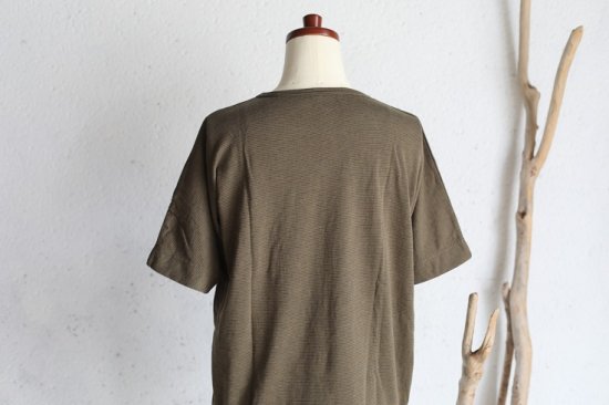 tamaki niime(タマキ ニイメ) 玉木新雌 maru t HALF SLEEVES サイズ2 62 cotton100% マル T  ハーフスリーブ コットン100％【送料無料】- iraka