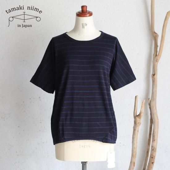 tamaki niime(タマキ ニイメ) 玉木新雌 maru t HALF SLEEVES サイズ2