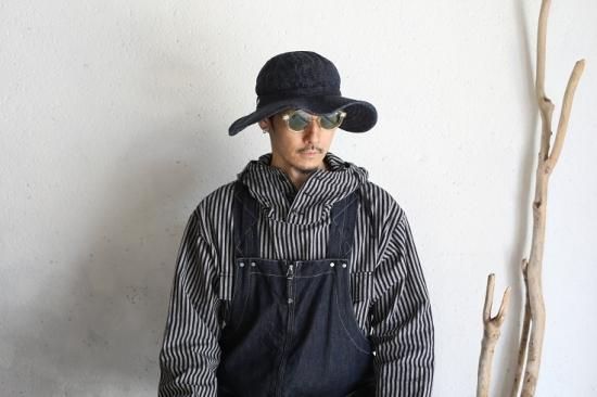 DECHO(デコー) FACTORY BRAND 2023SS KOME HAT LONG BRIM DENIM