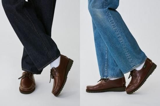 KAPTAIN SUNSHINE×PARABOOT】Domingue deck shoes Brown Marron KAPTAIN SUNSHINE×PARABOOT】Domingue deck shoes Brown Marron