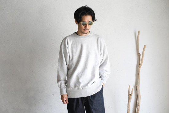 Kaptain Sunshine】Crewneck Pullover 裏毛スウェット クルーネック