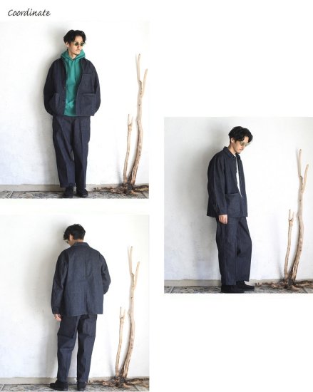 Kaptain Sunshine】 Denim Coverall Jacket カバーオールジャケット