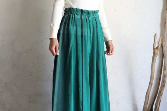 tamaki niime 玉木新雌 only one wide pants LONG cotton 100% WPL38 オンリーワン ワイドパンツ  ロング コットン100%【送料無料】 - iraka