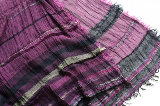 tamaki niime 玉木新雌 roots shawl cotton big 109/ ルーツ