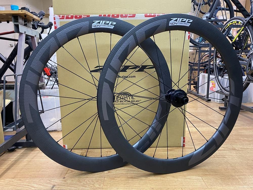 ZIPP 404 firecrestステッカー無しタイヤ無しアルテグラスプロケ有-