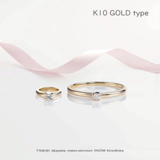 『MOTHER RING/マザーリング』K10ゴールド ママになった記念の指輪