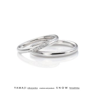 『SMOOTH FIT STRAIGHT/スムースフィットストレート』ダイヤ7石 マリッジリング(結婚指輪)