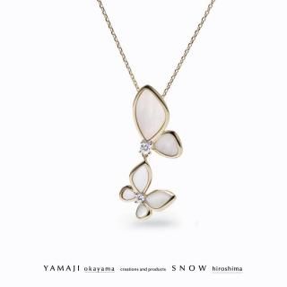<img class='new_mark_img1' src='https://img.shop-pro.jp/img/new/icons5.gif' style='border:none;display:inline;margin:0px;padding:0px;width:auto;' />「マリポーサ」蝶のネックレス(白蝶貝)