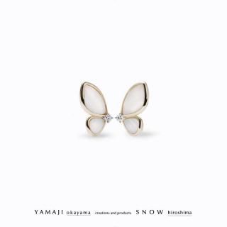 <img class='new_mark_img1' src='https://img.shop-pro.jp/img/new/icons5.gif' style='border:none;display:inline;margin:0px;padding:0px;width:auto;' />「マリポーサ」蝶のピアス(白蝶貝)