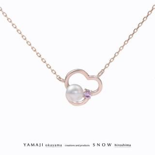 <img class='new_mark_img1' src='https://img.shop-pro.jp/img/new/icons5.gif' style='border:none;display:inline;margin:0px;padding:0px;width:auto;' />「 花 雲 」K10ピンクゴールド ネックレス(ライトアメジスト)