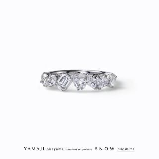 <img class='new_mark_img1' src='https://img.shop-pro.jp/img/new/icons5.gif' style='border:none;display:inline;margin:0px;padding:0px;width:auto;' />「ダイアグランデ」スクエアダイヤモンド エタニティリング