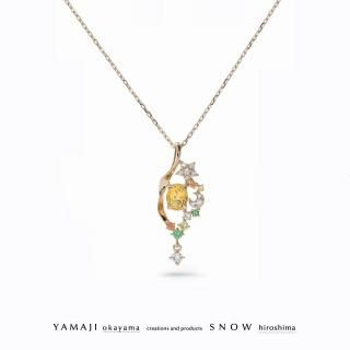 <img class='new_mark_img1' src='https://img.shop-pro.jp/img/new/icons5.gif' style='border:none;display:inline;margin:0px;padding:0px;width:auto;' />「スターリット・レモネード」ネックレス