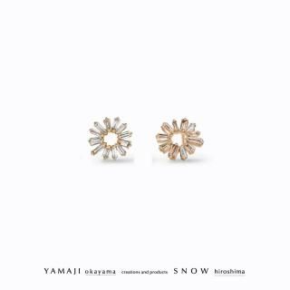 <img class='new_mark_img1' src='https://img.shop-pro.jp/img/new/icons5.gif' style='border:none;display:inline;margin:0px;padding:0px;width:auto;' />「クリスタル・ループ」バケットダイヤモンド ピアス