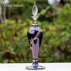 エジプト香水瓶 ブルー