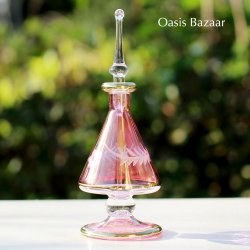エジプト香水瓶 ピンク 