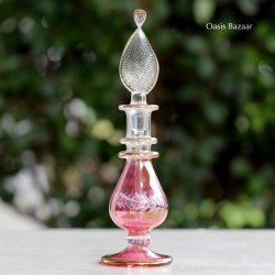 エジプト香水瓶 ピンク 