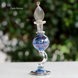 エジプト香水瓶 ブルー