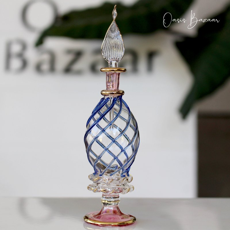 エジプト香水瓶　ピンク - エジプト香水瓶通販と卸売り。カラフルなハンドメイドアクセサリーのネットショップ｜オアシスバザール Oasis Bazaar