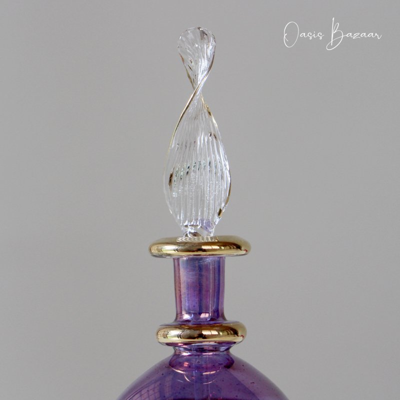 イタリア ベネチアン ムラノガラス 香水瓶 - 工芸品
