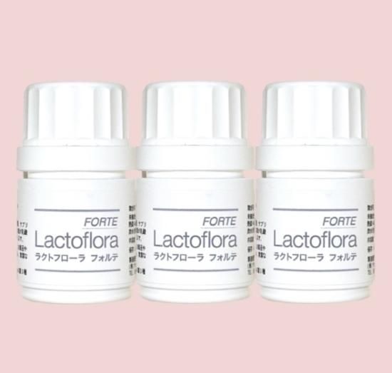 ラクトフローラ フォルテ 10カプセル入×3個セット｜Lactoshop(ラクトショップ)