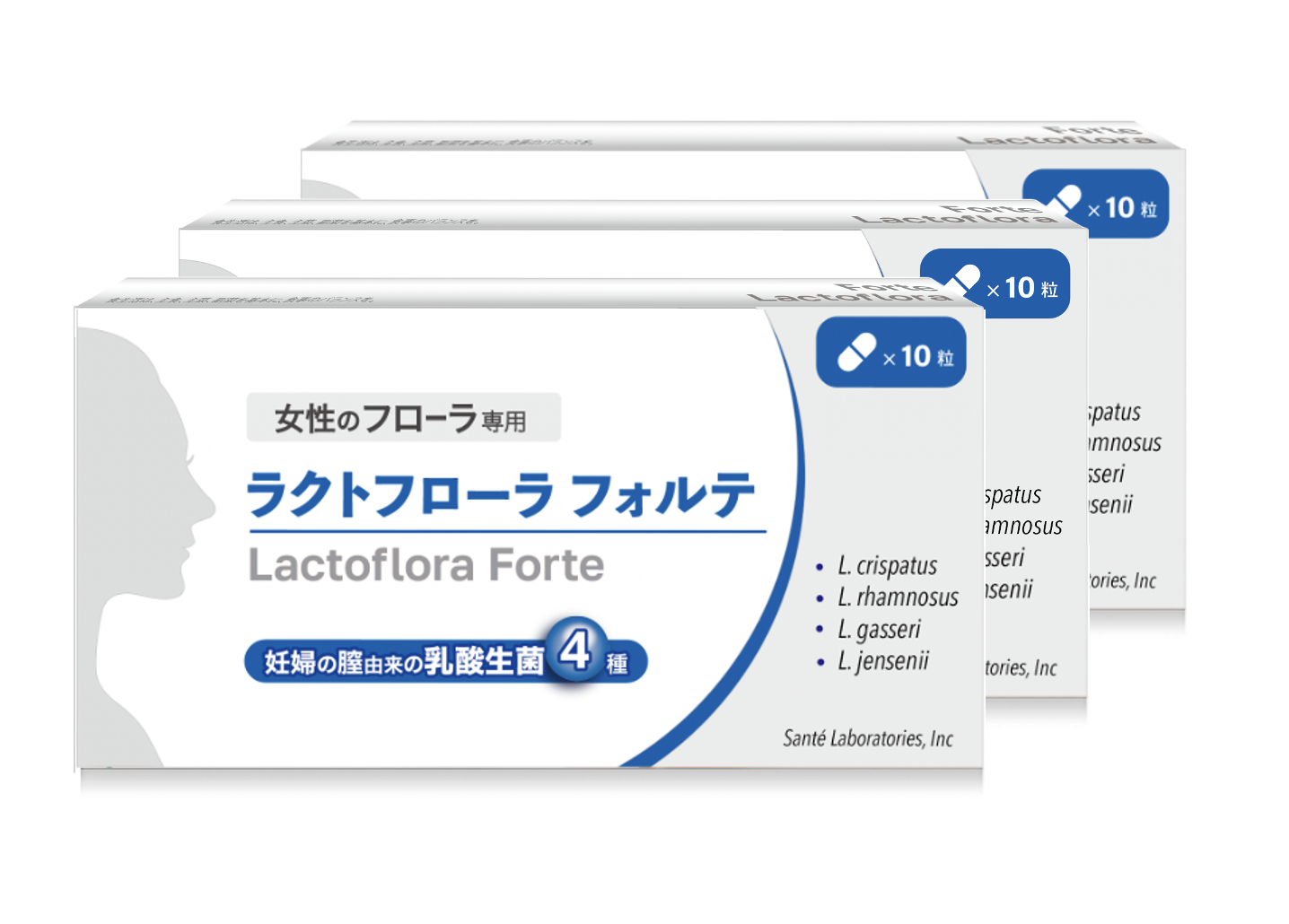 ラクトフローラ フォルテ 10カプセル入×3個セット｜Lactoshop(ラクトショップ)