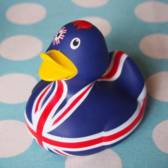 UKラバーダック「UNION JACK ALL OVER DESIGN」ユニオンジャック - イギリス雑貨COTSWOLDS