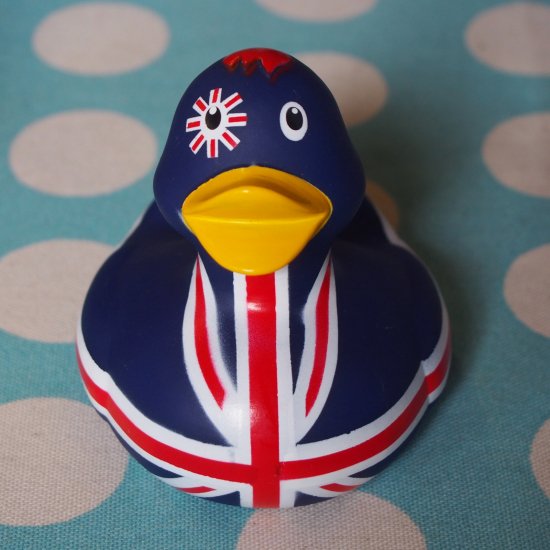 UKラバーダック「UNION JACK ALL OVER DESIGN」ユニオンジャック - イギリス雑貨COTSWOLDS