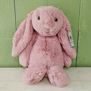 Jellycat「Bashful Tulip Pink Bunny M」（バシュフルバニー チューリップピンク・うさぎ Mサイズ）