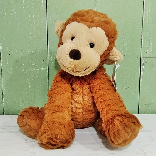 Jellycat「Fuddlewuddle Monkey」Mサイズ （ファドルウードルモンキー・さる）イギリス雑貨COTSWOLDS