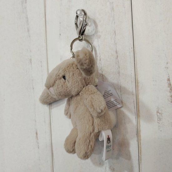 Jellycat「Bashful Bunny Beige Bag Charm」（うさぎ・バッグチャーム