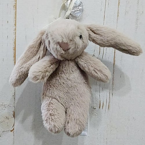 Jellycat「Bashful Bunny Beige Bag Charm」（うさぎ・バッグ