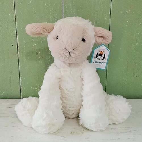 Jellycat「Fuddlewuddle Lamb」Mサイズ（ファドルウードルラム・ひつじ）- イギリス雑貨COTSWOLDS
