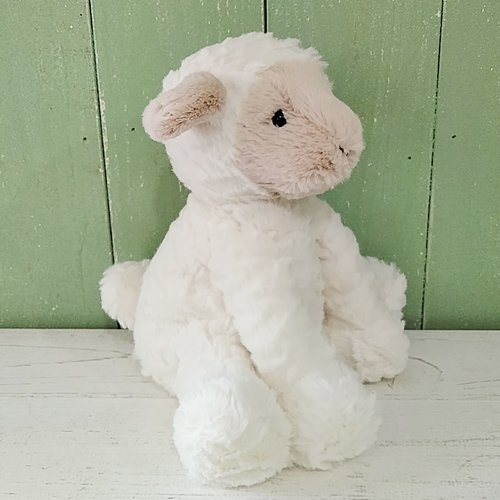 Jellycat「Fuddlewuddle Lamb」Mサイズ（ファドルウードルラム・ひつじ）- イギリス雑貨COTSWOLDS