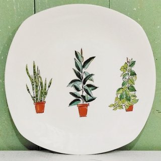 MIDWINTER 「Plant Life プレート（大）」Design by Terence Conran