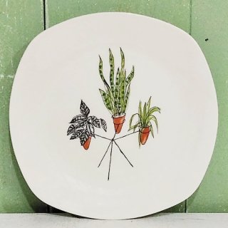MIDWINTER 「Plant Life ケーキプレート」Design by Terence Conran