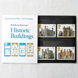 Vintage英国の切手 「Historic Buildings」1978年