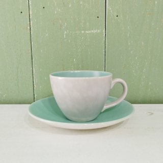Poole Pottery 「Ice Green & Seagull デミタスC&S」