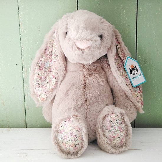 Jellycat「Blossom Bea Bunny Beige M」（ブロッサムバニー