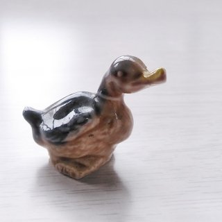 WADE 「Whimsies ・Duck(カモ)フィギュア」 A・グレー系