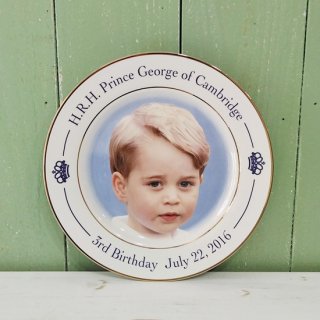 WORCESTER「ジョージ王子3歳ロイヤルバースデープレート」2016年Prince George