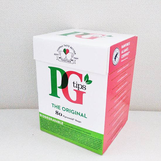 美味しい紅茶PG-tips80P限定特売30箱入 - アロマグッズ